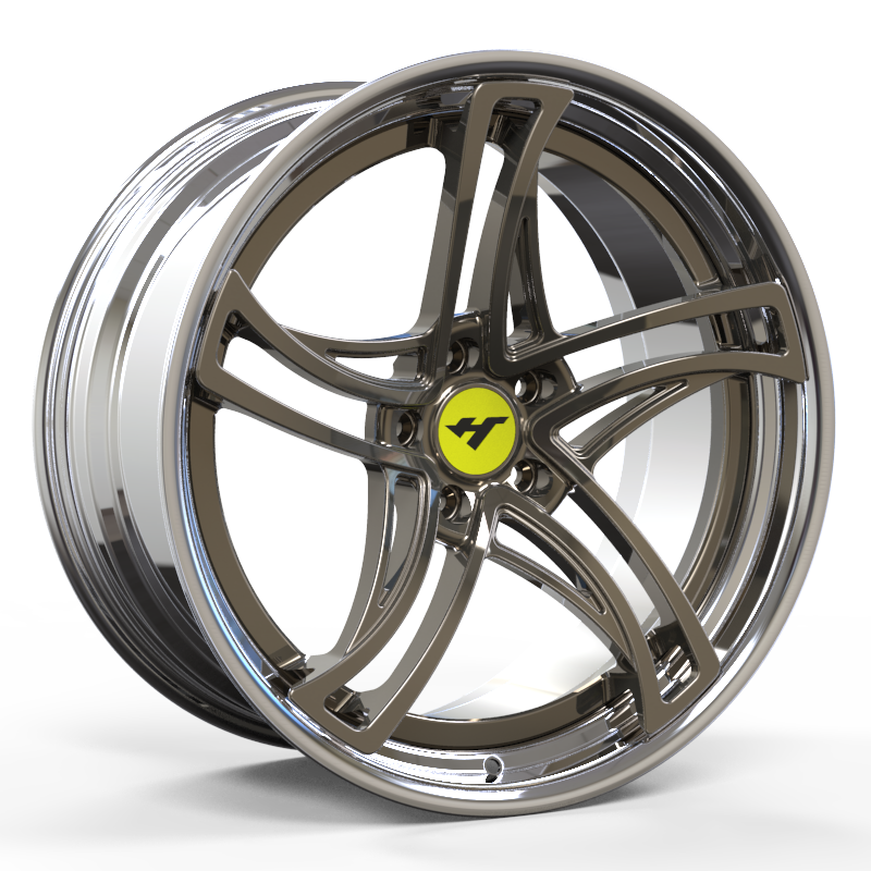 18-24 inch chrome + bronze forged and coutom wheel rim