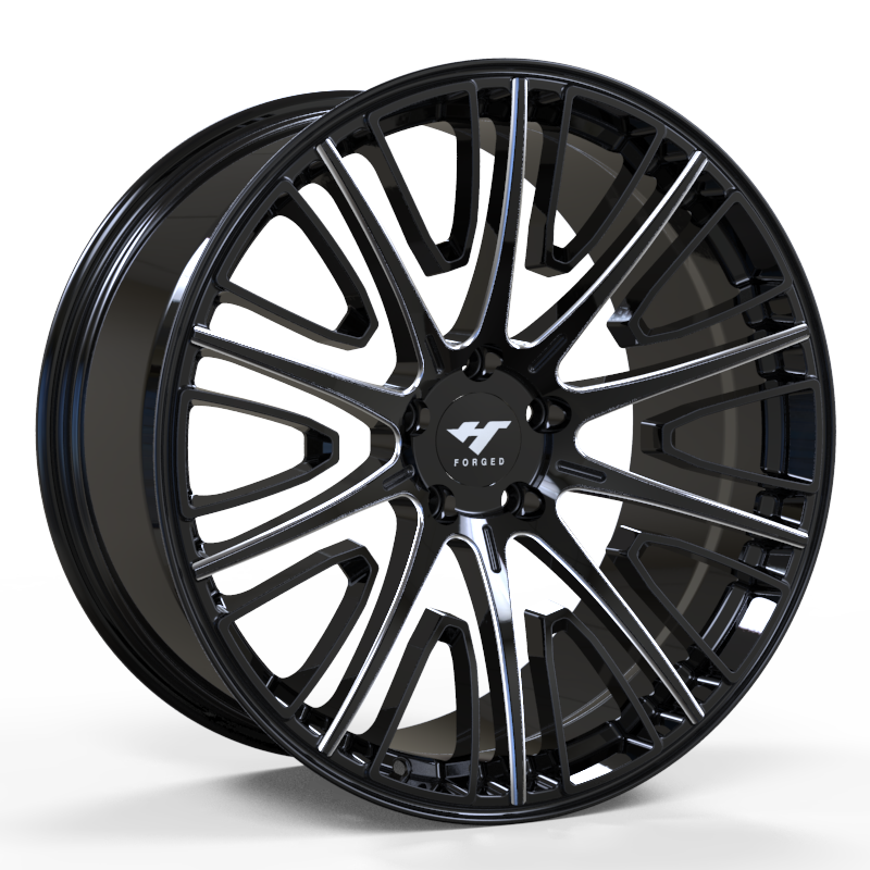 18-24 inch black machine face forged and coutom wheel rim
