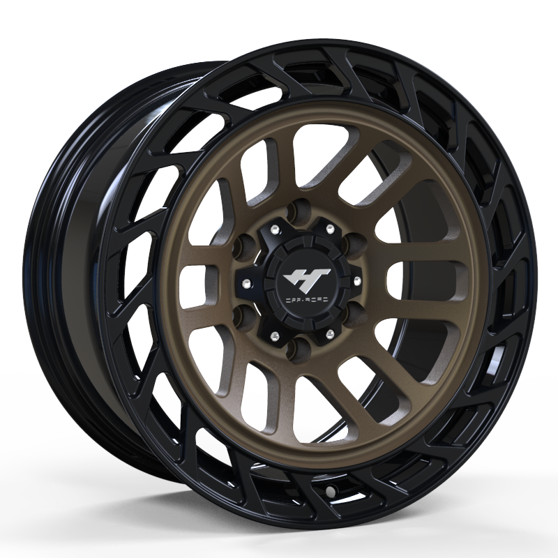 17X9.0 inch Black & Bronze wheel rim