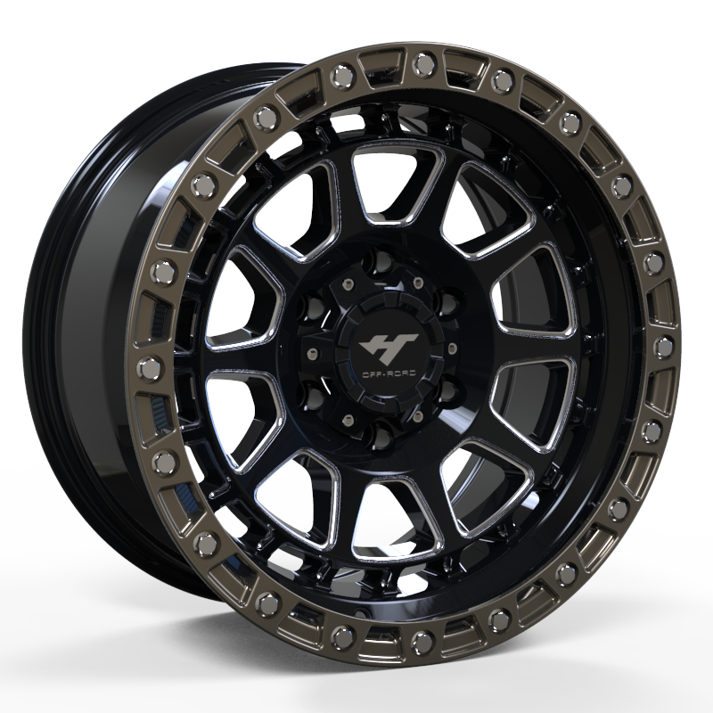 17X9.0 inch bronze & black wheel rim
