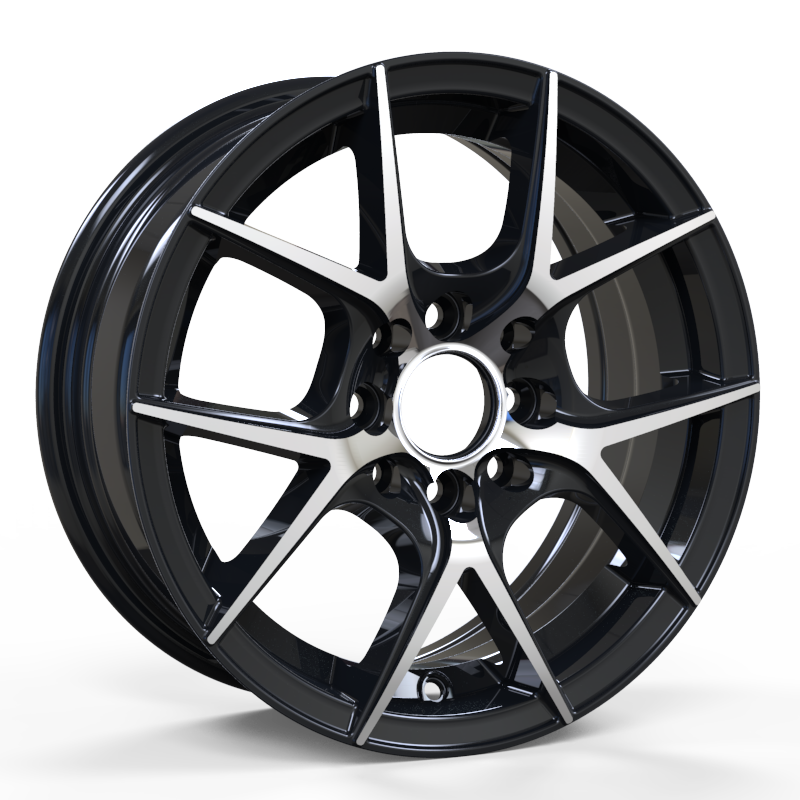 14X6.0 inch black wheel rim