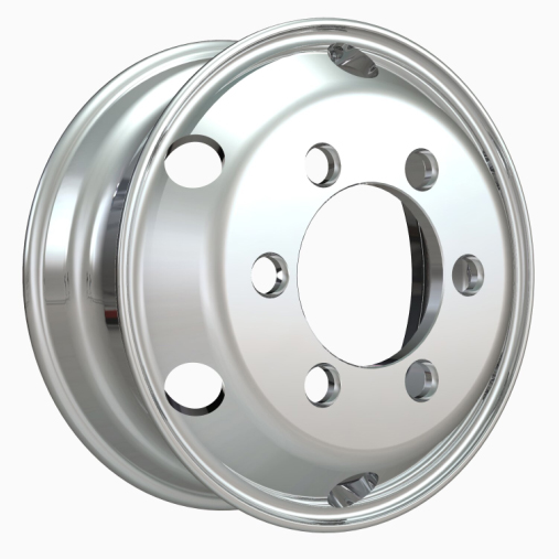 17.5X6.00 inch silver truck wheel rim